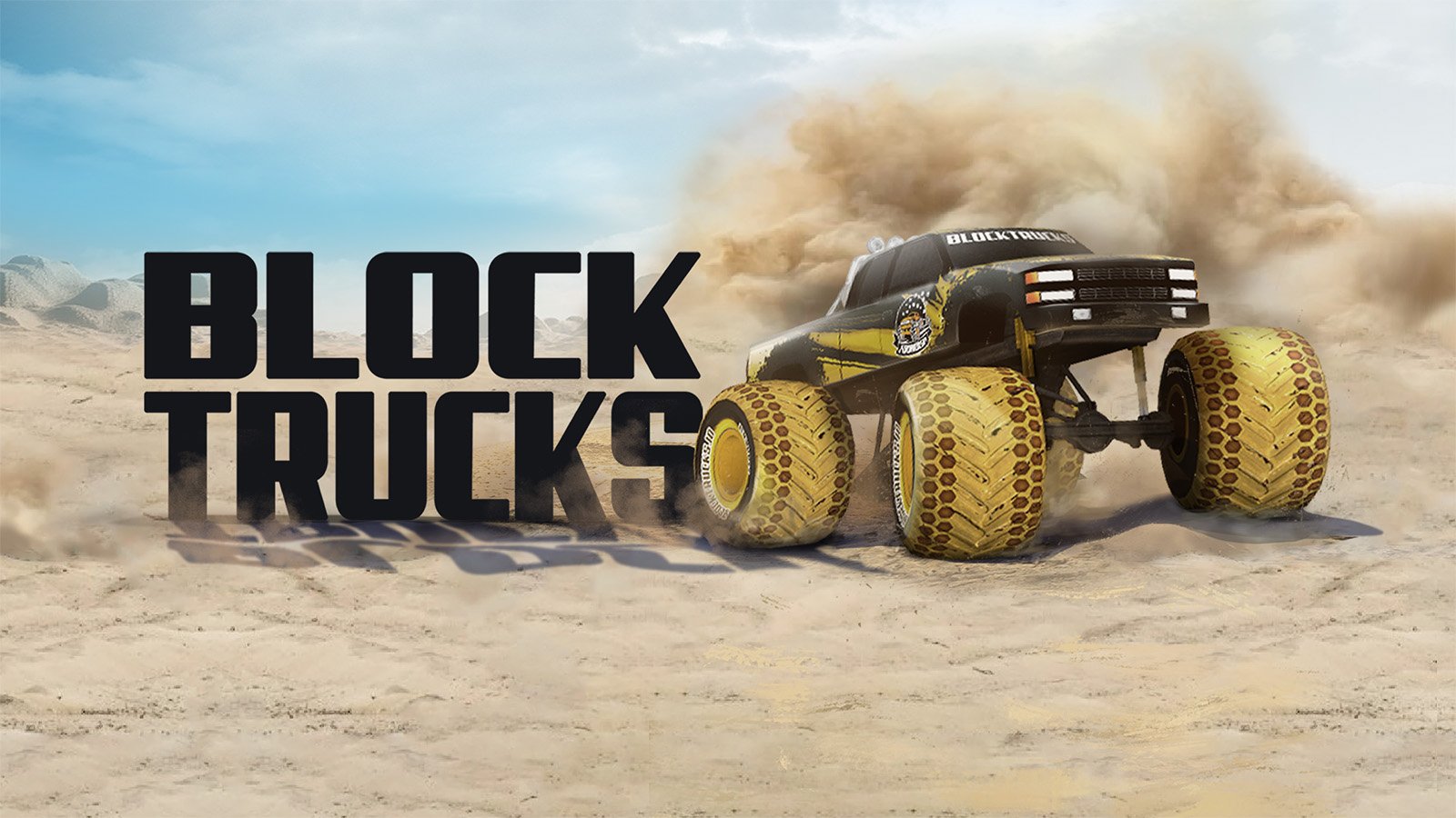 Multiplayer racing game - Block Trucks