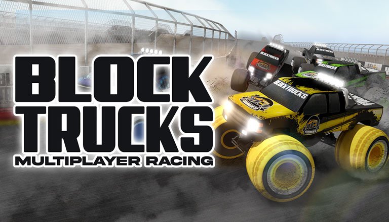 Block Trucks Multiplayer Racing Game